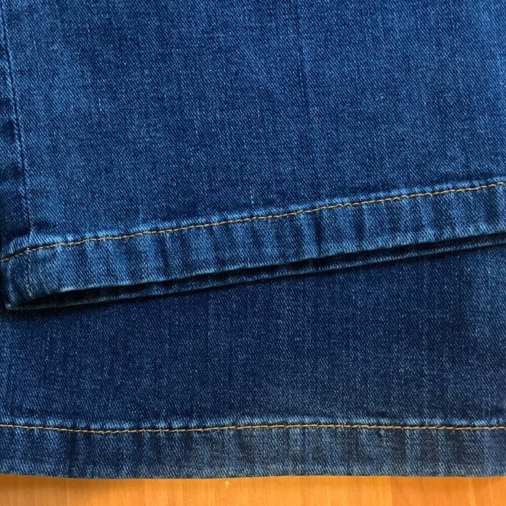 Max&Co Mid Rise Bootcut Jeans - Color Midnight Blue - Size 28 - Picture 7 of 8